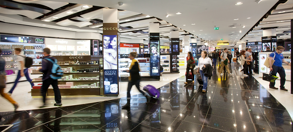 Gatwick airport with World Duty Free